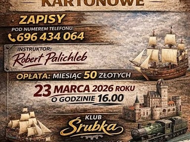 Warsztaty Modelarstwa Kartonowego