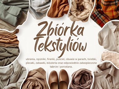 Zbiórka odzieży używanej i tekstyliów w Żywcu
