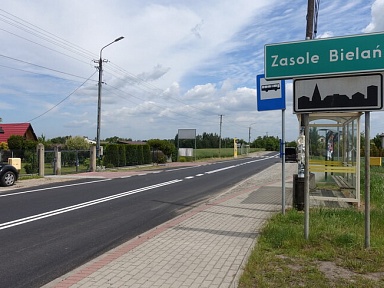Droga w gminie Wilamowice po remoncie ul. Piekna