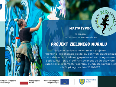 Konkurs na projekt zielonego muralu przy Stajni Miejskiej